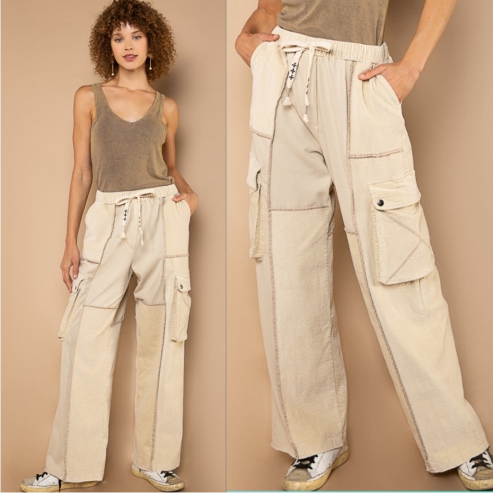 POL Drawstring Cargo Pant - Picture 4 of 7